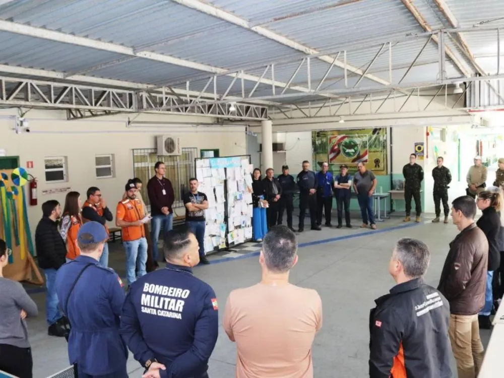 Defesa Civil de Blumenau realiza simulado de desastre na Vila Itoupava neste sábado