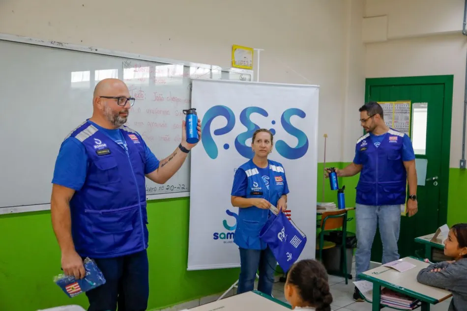 Programa do Samae retoma atividades e leva educação ambiental a mais de 180 alunos em Blumenau