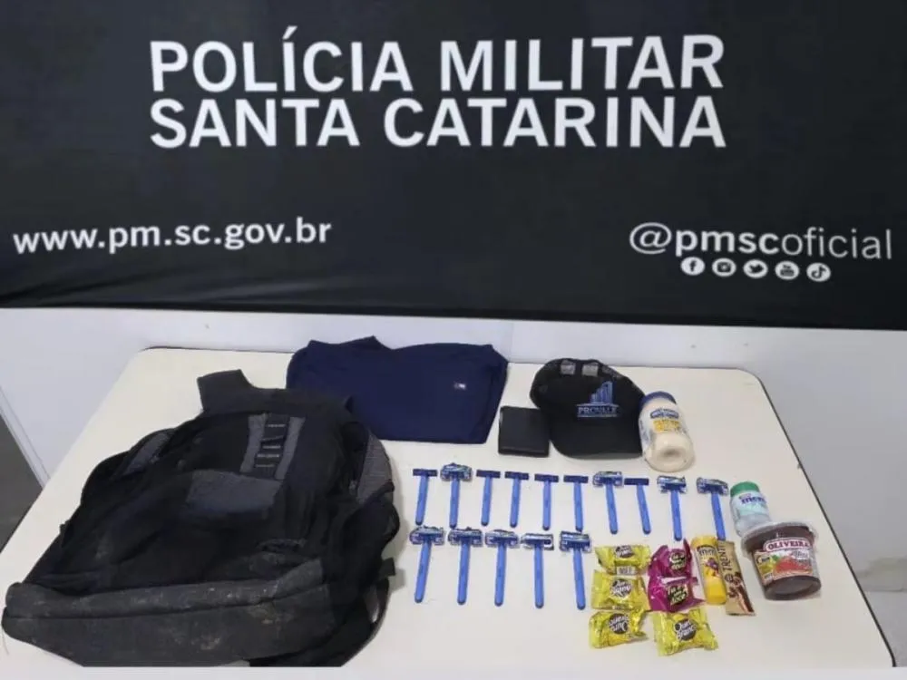 Suspeito de série de furtos é preso após arrombar padaria em Blumenau