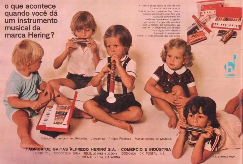 Hering: Mais brinquedos que soam bem