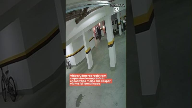 Vídeo: Câmeras registram sequestro de empresário encontrado morto em Gaspar; vítima foi identificada