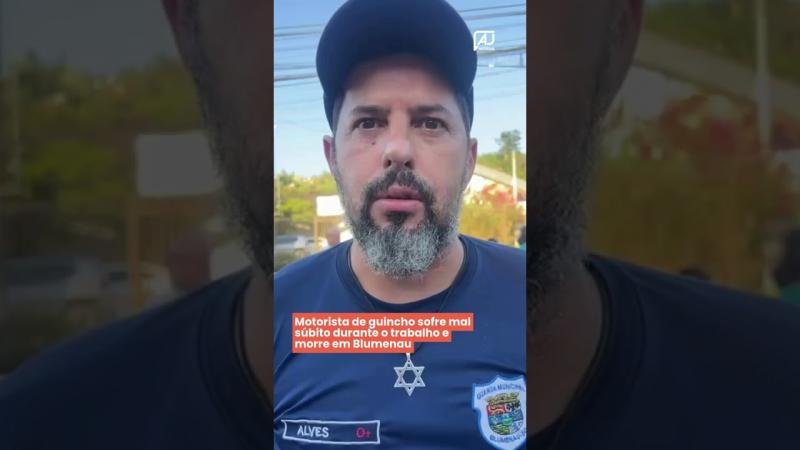 Motorista de guincho sofre mal súbito durante o trabalho e morre em Blumenau