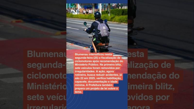 AJ Mais | Blumenau registra 14 mortes no trânsito em 2025, intensifica fiscalização de ciclomotores; SC lidera abertura de cervejarias no país e Oktober já impulsiona setor hoteleiro 