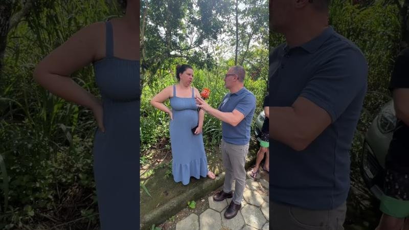 Moradores da Itoupavazinha acompanham vistoria da prefeitura e cobram limpeza de ribeirão