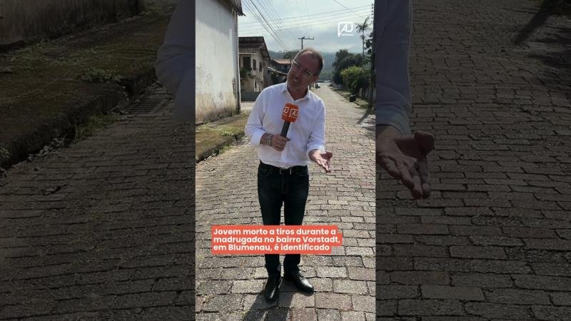 Jovem morto a tiros durante a madrugada no bairro Vorstadt, em Blumenau, é identificado