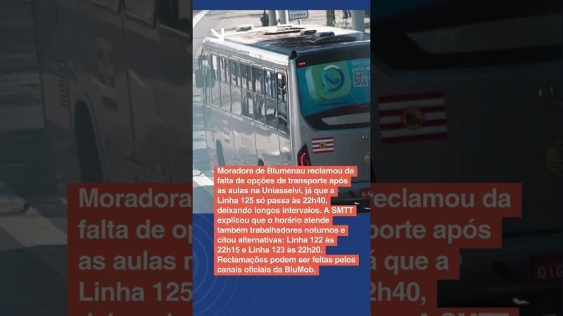 AJ Mais | Blumenau terá fiscalização de ciclomotores, queixas no transporte, vagas na Oktober e obra parada