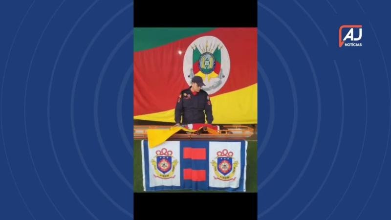 Herói de quatro patas: Bombeiros de Santa Maria, no RS, se despedem do cão de resgate Guapo