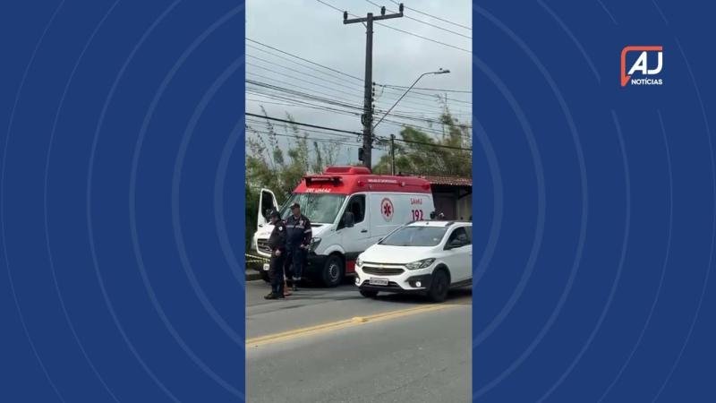 Motociclista morre após perder o controle em curva na Rua Bahia, em Blumenau