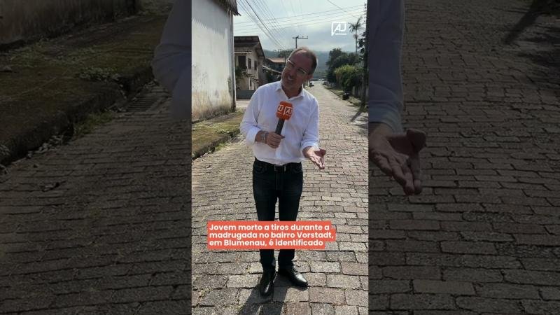 Jovem morto a tiros durante a madrugada no bairro Vorstadt, em Blumenau, é identificado