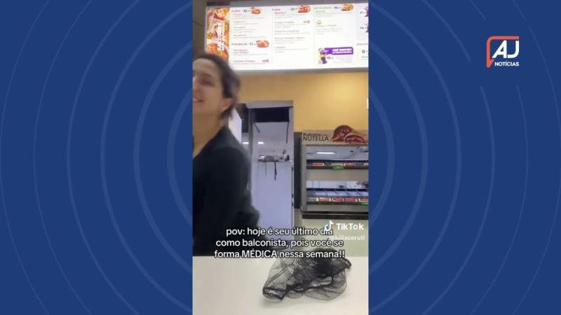 Blumenauense se forma em Medicina e viraliza na internet após se despedir do trabalho como balconista